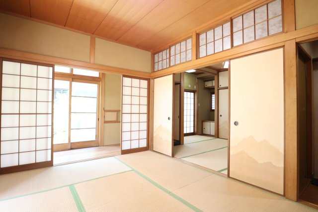 嵯峨野貸家の和室