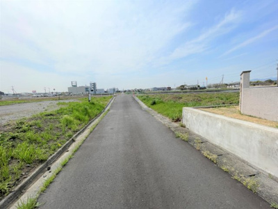 【前面道路含む現地写真】 | 土浦市田中町土地