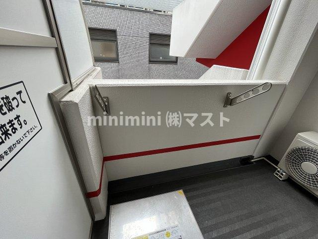 大阪市西区立売堀１丁目の賃貸マンションのバルコニー