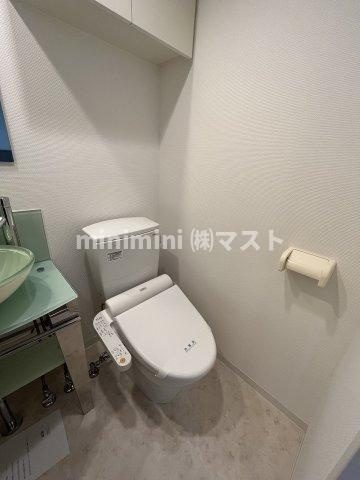 大阪市西区立売堀１丁目の賃貸マンションのトイレ