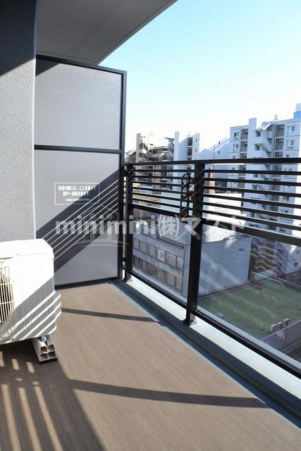 大阪市西区靱本町２丁目の賃貸マンションのバルコニー