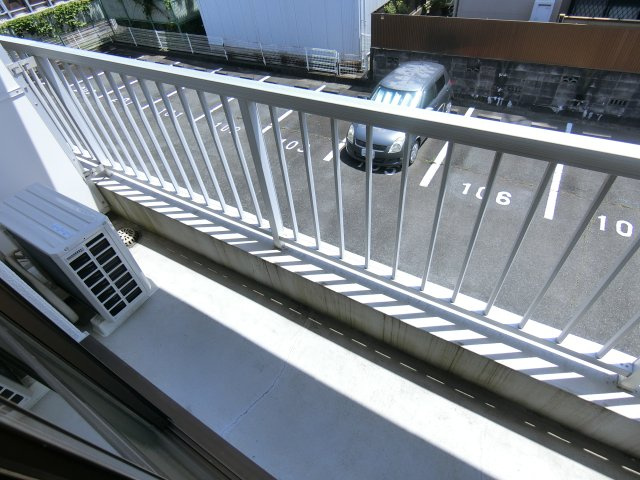 コーポハピネスのバルコニー