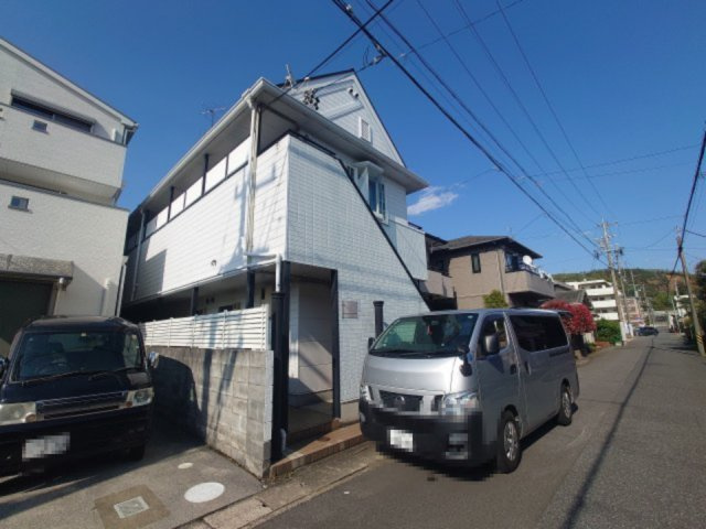 月会町レジデンスの外観