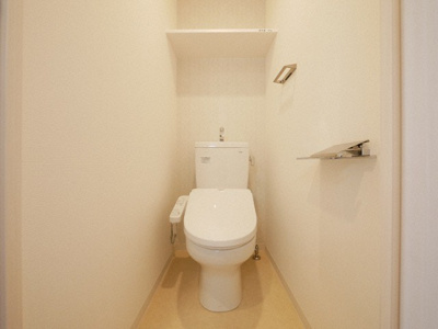 【トイレ】 | エスリード弁天町グランツ | ゆったりとした空間のトイレです