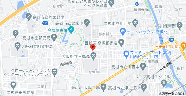 レジデンス冨山　の地図