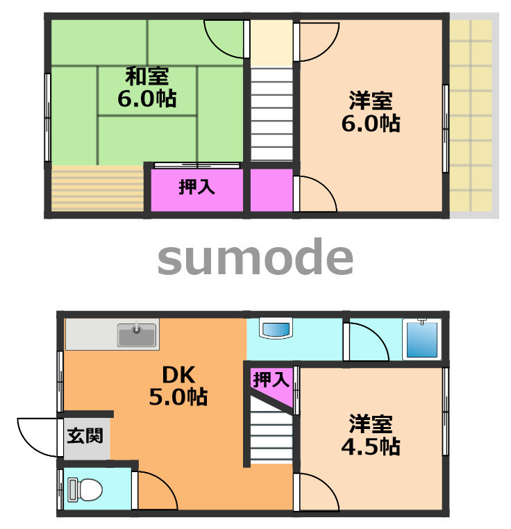 レジデンス冨山　の間取り
