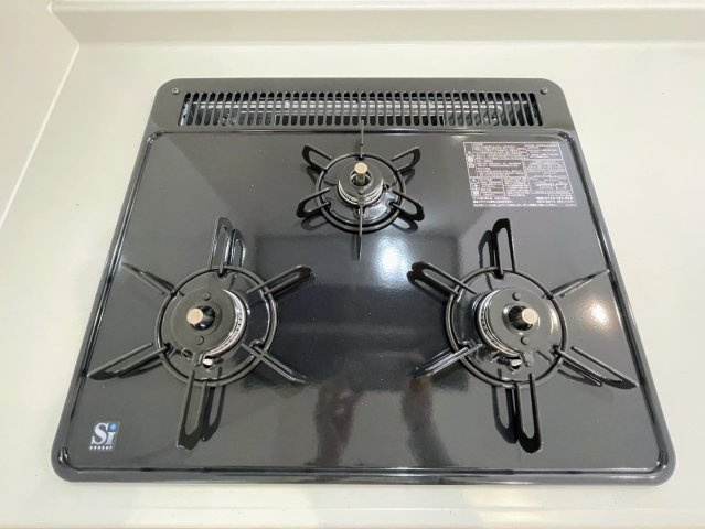 クレイドルガーデンうるま市天願 第２・3号棟のその他|ガスコンロ３口