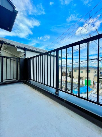 宇治市木幡檜尾のバルコニー