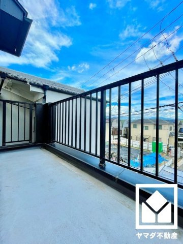 宇治市木幡檜尾のバルコニー