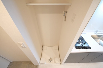 【設備】 | ザ・ウエストマークシティプレミアム | 洗濯機置き場です