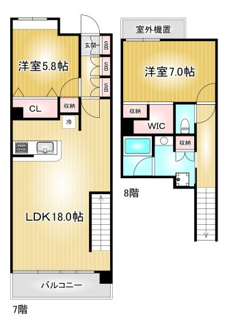 Arsa NEXT|名古屋市の賃貸ならMy賃貸の間取り|Arsa NEXT