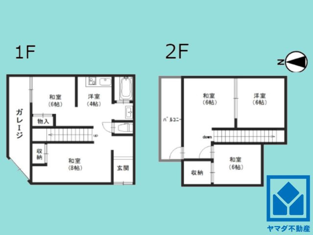 伏見区横大路松林の間取り