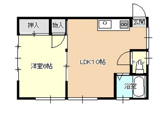 【間取り】 | コーポみずほ