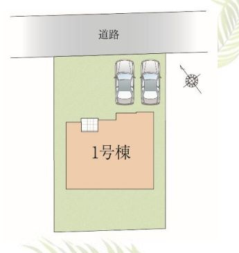 鎌倉市今泉台7丁目新築戸建て　3期1号棟の区画図|区画図「鎌倉市今泉台7丁目新築戸建て」
