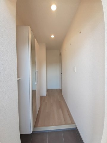 グランツ泗水の玄関