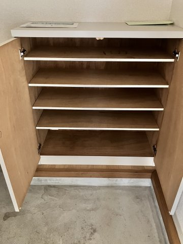 御幸ロードⅡ番館の収納|専用の収納スペースです