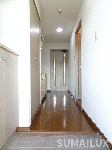 熊本市西区池田４丁目の賃貸マンションの玄関