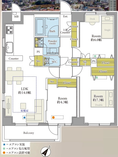 クレッセント中目黒