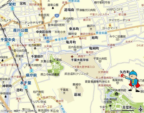 【地図】 | にふてぃはうす89 | 案　内　図