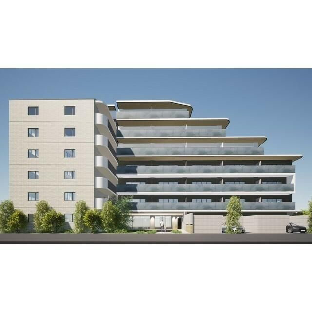 コンフォリア・リヴ八坂富士見の外観パース