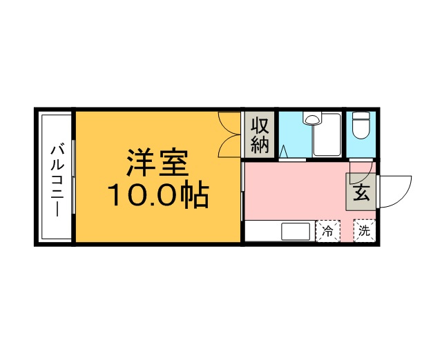 エトランゼ宮本V【キャッシュバック対象物件】の間取り