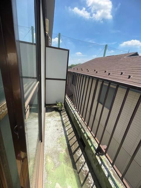 千葉コーポのバルコニー