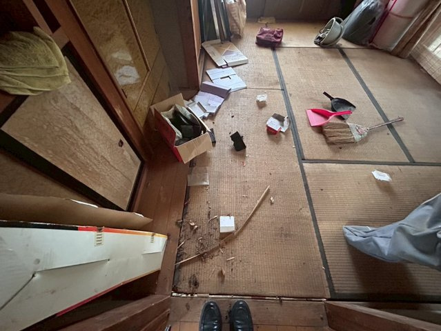 高崎市山名町1714-1の前面道路含む現地写真