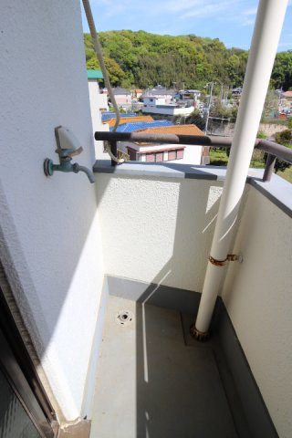 ヒラパレスのバルコニー