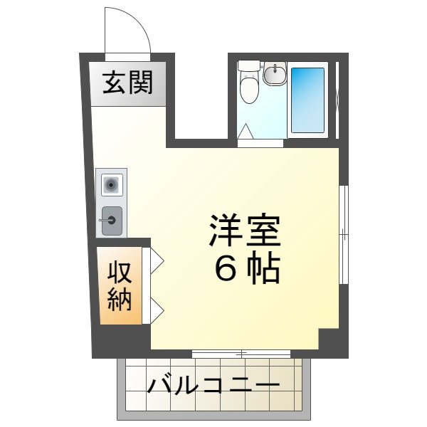 ヒラパレスの間取り