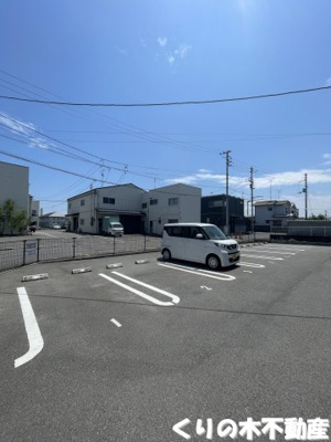 【駐車場】 | ベルメゾンＢ | 駐車場完備です
