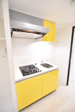大阪市都島区東野田町１丁目の賃貸マンションのキッチン
