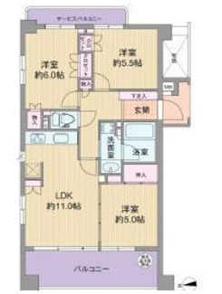【間取り】 | ネバーランド江坂垂水町
