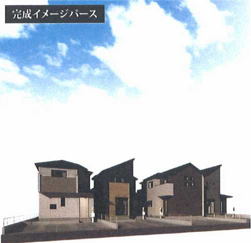 小田原市堀之内2期  新築戸建全7棟　3号棟の外観