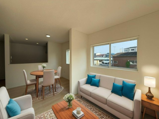 東大阪市稲田本町1丁目　4号棟の居間・リビング