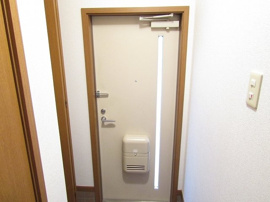 ゆったりとした玄関です