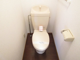 トイレもきれいです