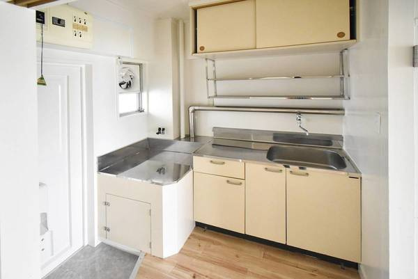 ビレッジハウス柳田2号棟のキッチン|ビレッジハウスの同一物件・同一タイプの間取りの写真です