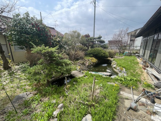 喜多方市慶徳道下　4SDK中古戸建　の庭