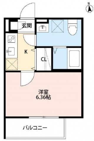 メゾンドペーシェ鴻池の間取り