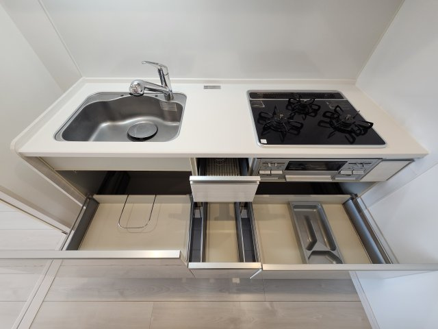 ワイズシティ壺川ステーションのキッチン