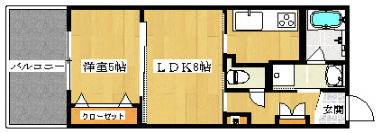 ワイズシティ壺川ステーションの間取り