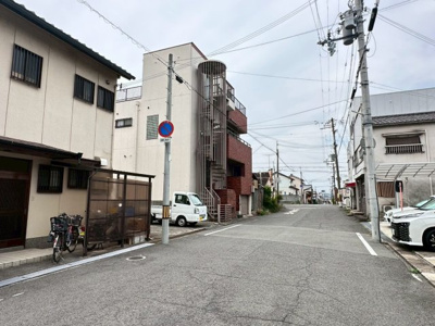 【前面道路含む現地写真】 | 和歌山市広道建築条件無し土地
