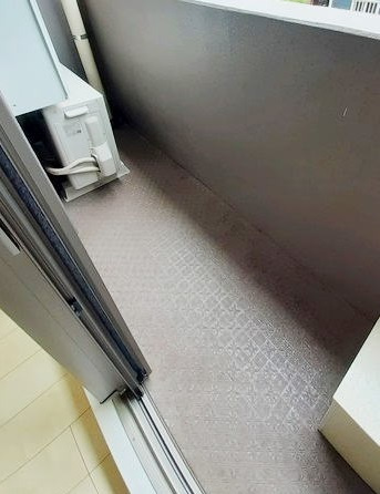 サンリットスクエアのバルコニー