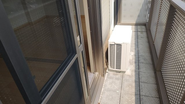 ロッサ上ノ丸のバルコニー