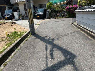 【前面道路含む現地写真】 | 緑町７丁目　売地