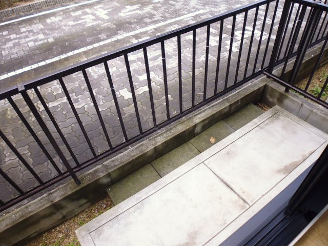 ハイツ子午線のバルコニー
