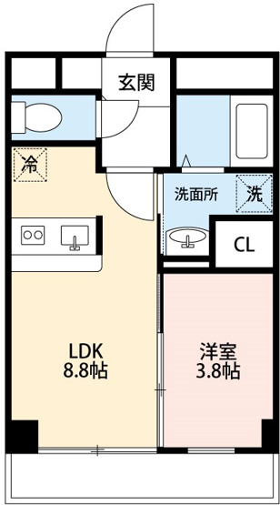 【間取り】 | ラフィナート南明大寺