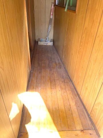 茨木市戸伏町13-18　貸家の玄関|玄関から眺めた景色です