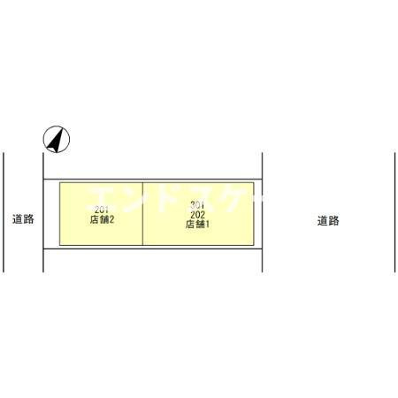 松村ビルの区画図|高崎、前橋のお部屋探しはエンドスケープまで！お客様の理想お聞かせ下さい♪