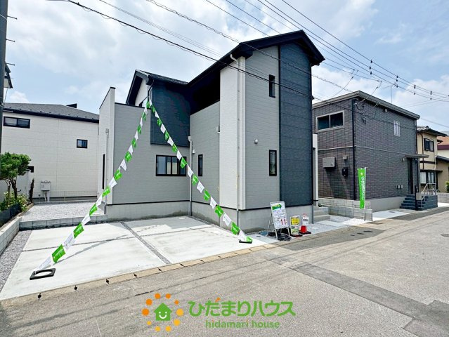 蓮田市桜台４期　新築一戸建て　リガーレの外観|2025/7/10　撮影